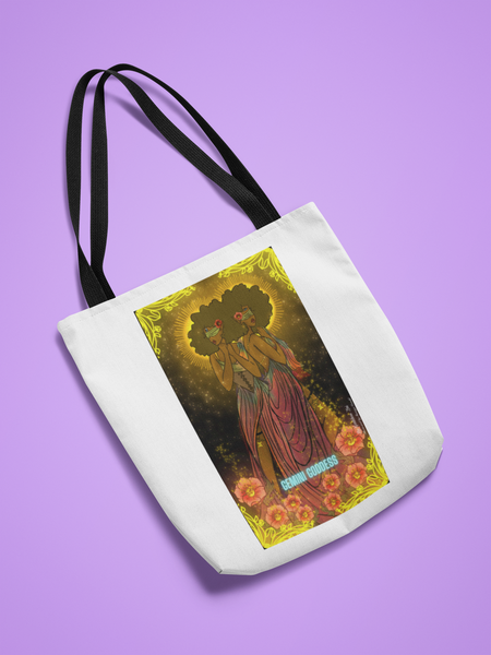 Gemini Goddess Tote Bag